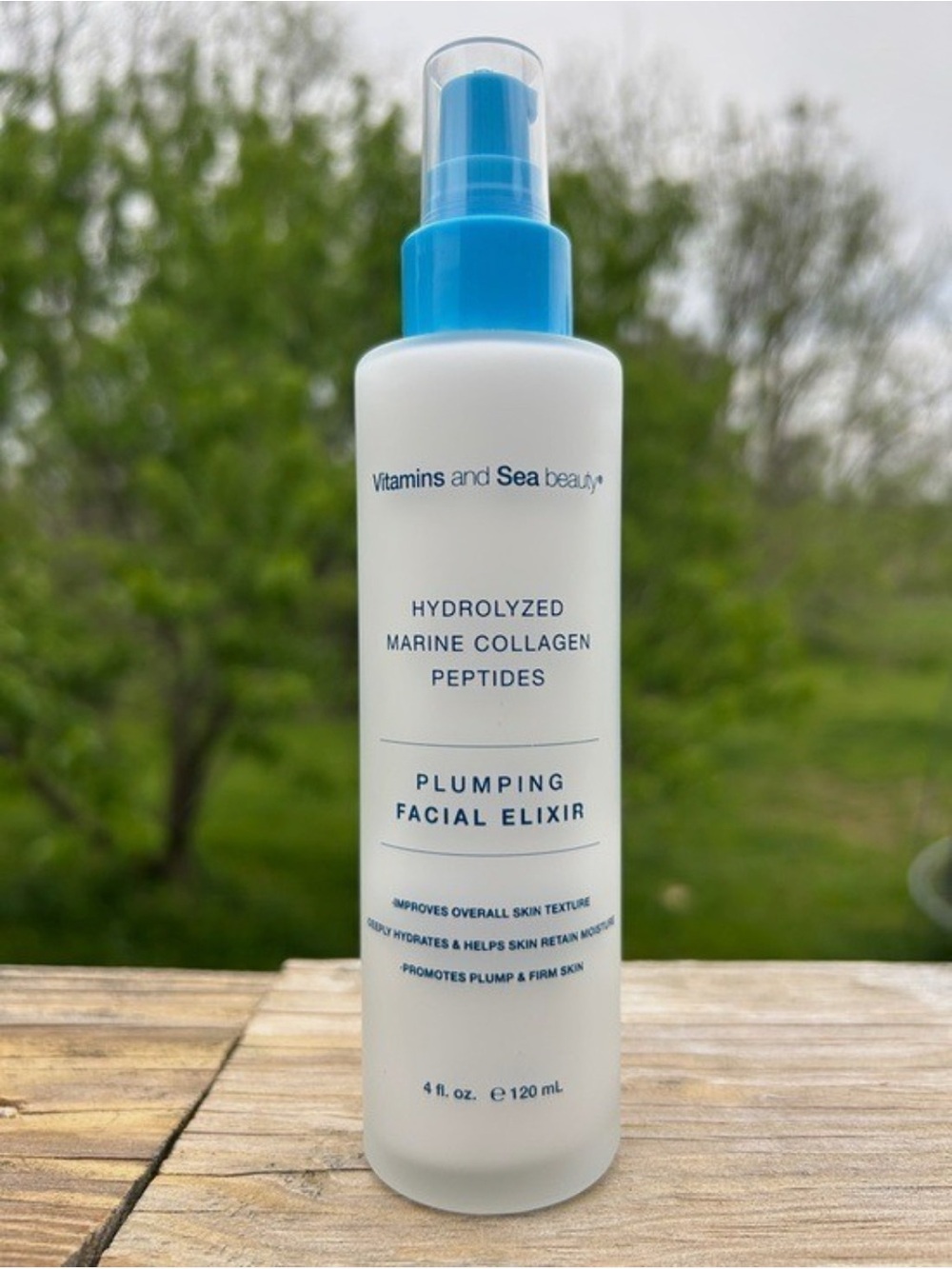 Vitamins and Sea beauty- Plumping Facial Elixir 4fl oz